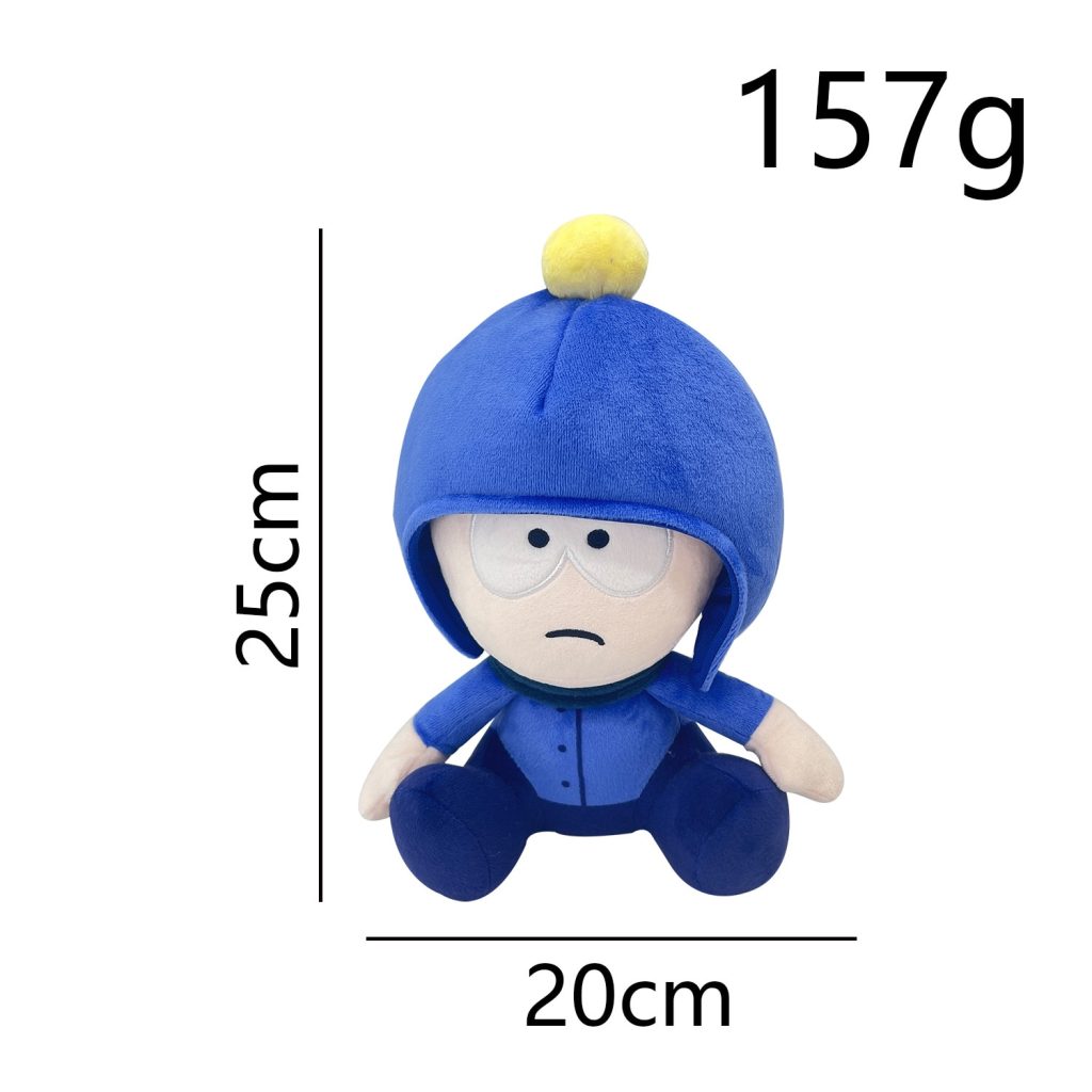 20 30cm Southed Parked Goth Plush Toys Cute Soft Stuffed Dolls For Kid Birthday Gift 3 - South Park Merch