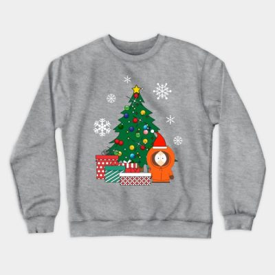 Kenny Around The Christmas Tree South Park Crewneck Sweatshirt Official South Park Merch