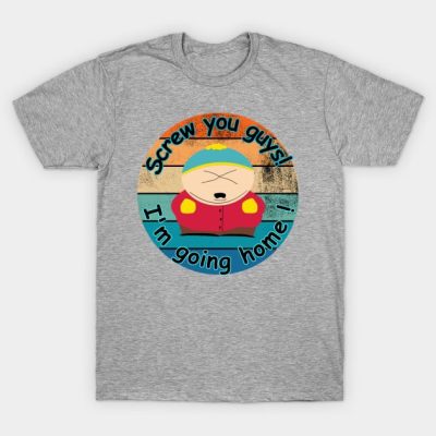 Cartman Screw You Guys T-Shirt Official South Park Merch