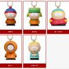 5 Cartoon Anime vinyl Enamel Dolls SouthPark Bad Boys Land Keychain Kyle Keychain Gifts for Kids - South Park Merch