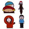 Kawaii Anime South Park Figure Brooch Cartoon Brooch South Park Eric Cartman Butt Badge Pin Pen - South Park Merch