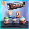 South North Park Mini Figures 5pcs Southpark Anime Figure Pvc Kawaii Cute Room Tabletop Collectble Models - South Park Merch