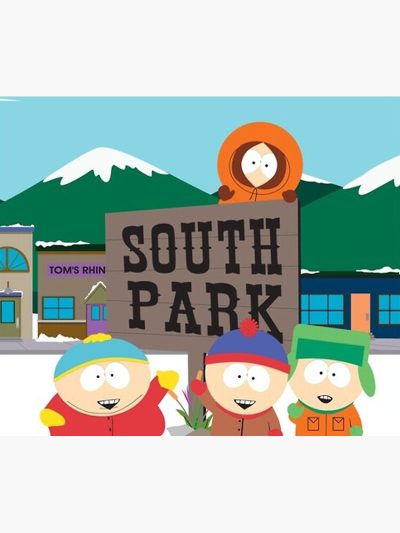 South Park Four Tapestry Official South Park Merch