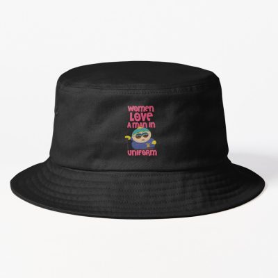 South Park Cartman Women Love A Man In Uniform Bucket Hat Official South Park Merch