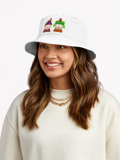 South Park Stan And Kyle Happy Birthday Bucket Hat Official South Park Merch