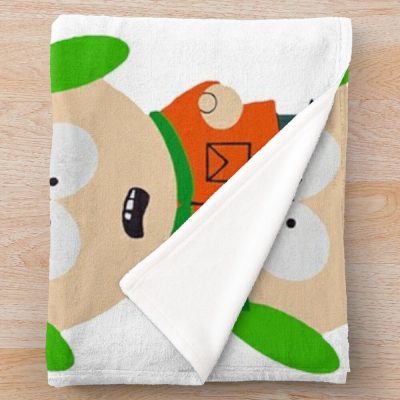South Park Kyle Throw Blanket Official South Park Merch
